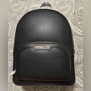 Michael Kors Jaycee Black Backpack